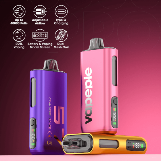 Vapepie 40000 Pro - Nowy model jest lepszy od starego, ta sama cena, lepsze wrażenia!